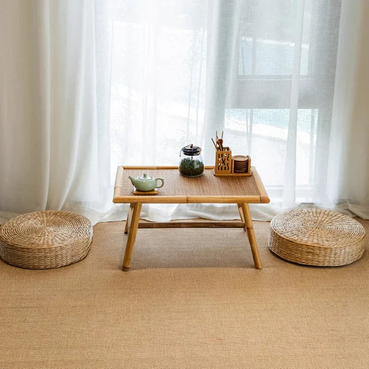 Tavolo da Tè Tatami in Bambù Zanrawa